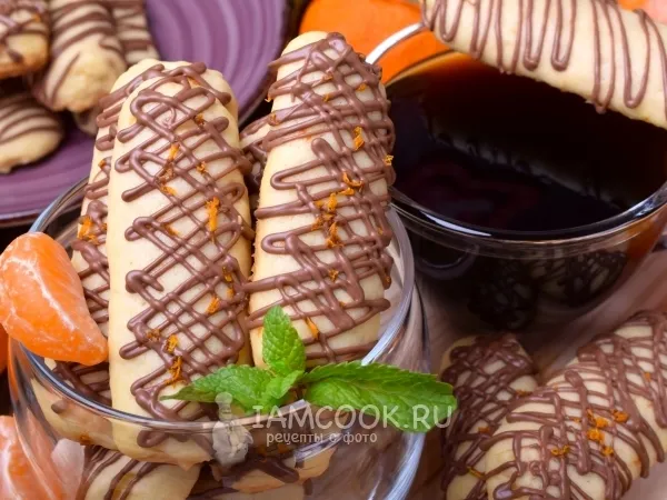 Фото блюда: Печенье «Мандариновые палочки»