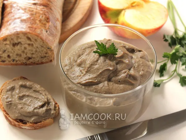 Фото блюда: Паштет из куриной печени с яблоком