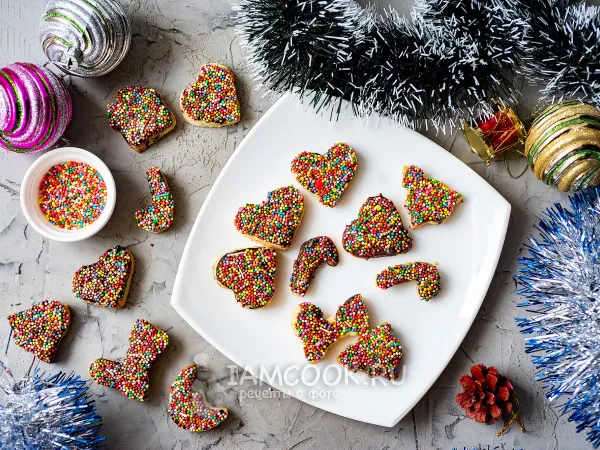 Фото блюда: Рождественское миндальное печенье