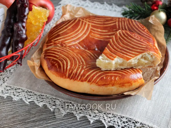 Фото блюда: Сладкая лепешка в духовке