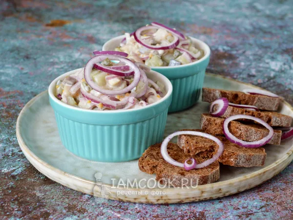 Фото блюда: Селедка по-французски