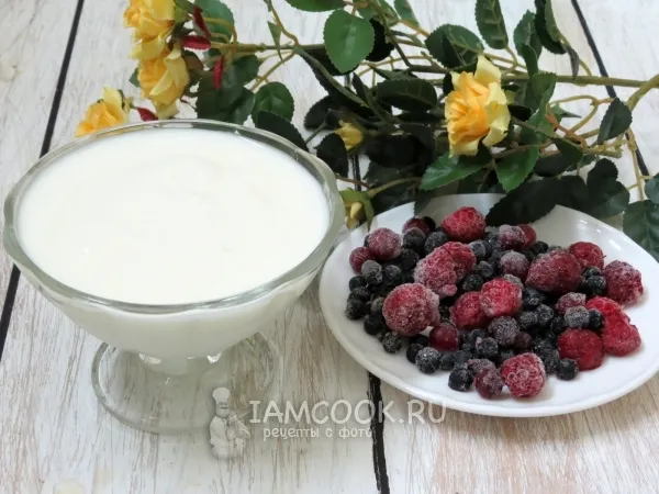 Фото блюда: Густой домашний йогурт