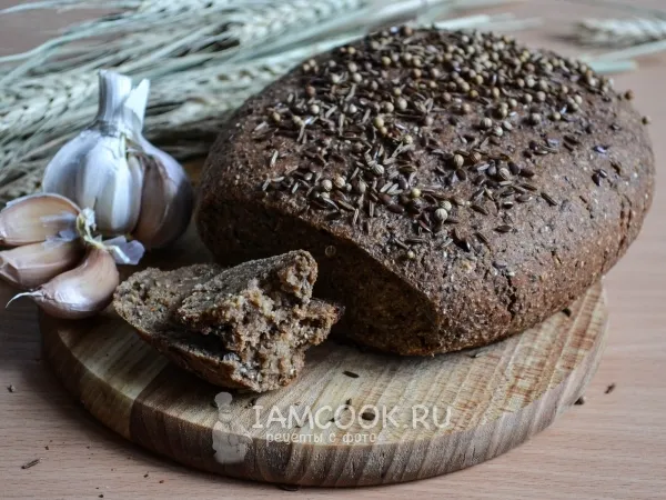 Фото блюда: Бездрожжевой хлеб в мультиварке