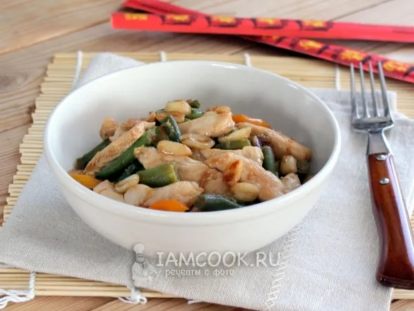 Фото блюда: Стир-фрай из курицы