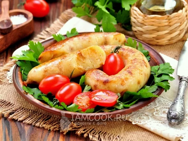 Фото блюда: Картофельные колбаски «Ведарай»