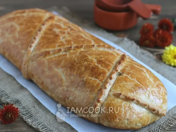 Фото блюда: Кулебяка (классический рецепт)