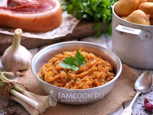 Фото блюда: Домашняя кабачковая икра