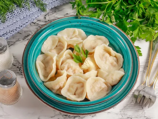 Фото блюда: Пельмени с лососем