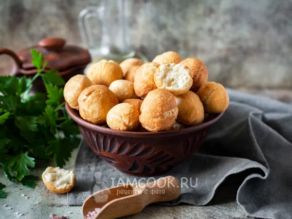 Фото блюда: Баурсаки на сметане