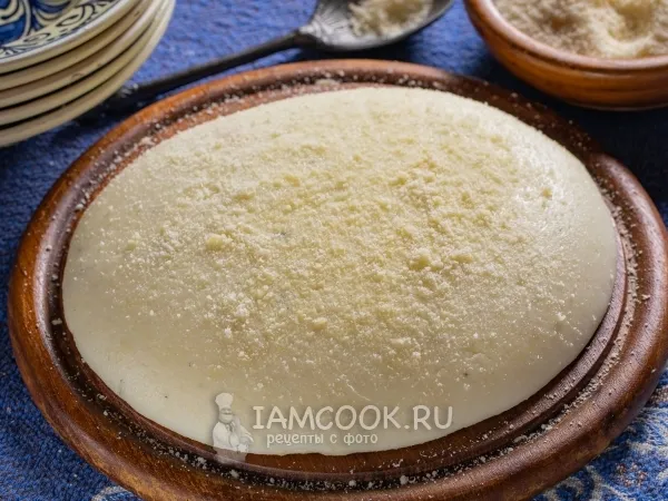 Фото блюда: Полента с сыром