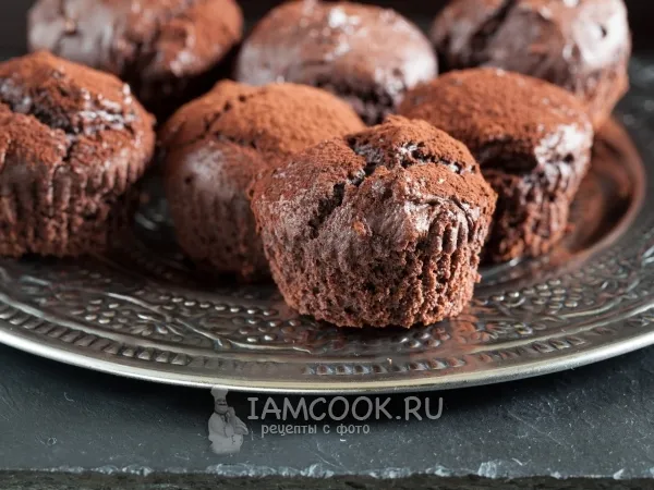 Фото блюда: Маффины с какао