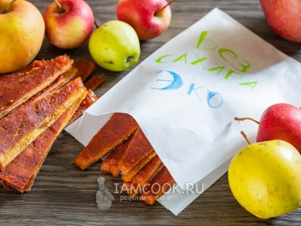 Фото блюда: Пастила из яблок в сушилке