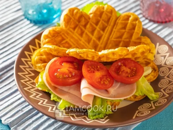 Фото блюда: Заварные вафли