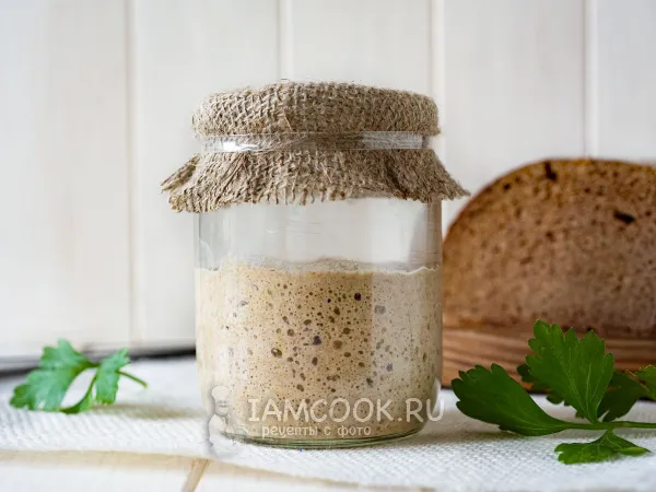 Фото блюда: «Вечная» закваска для хлеба без дрожжей