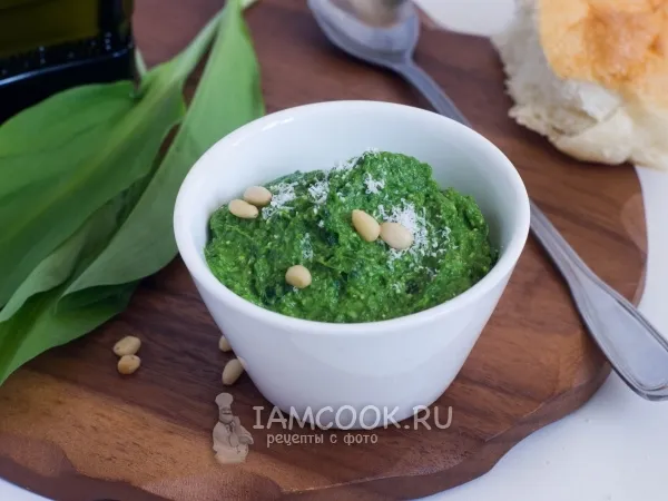Фото блюда: Песто из черемши