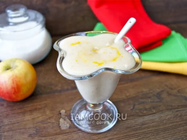 Фото блюда: Яблочный мусс с манкой