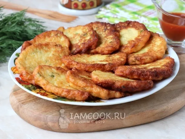 Фото блюда: Драники из репы