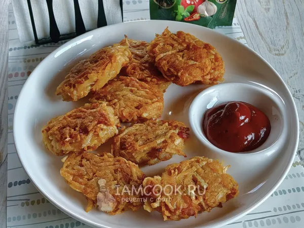 Фото блюда: Хашбраун с беконом