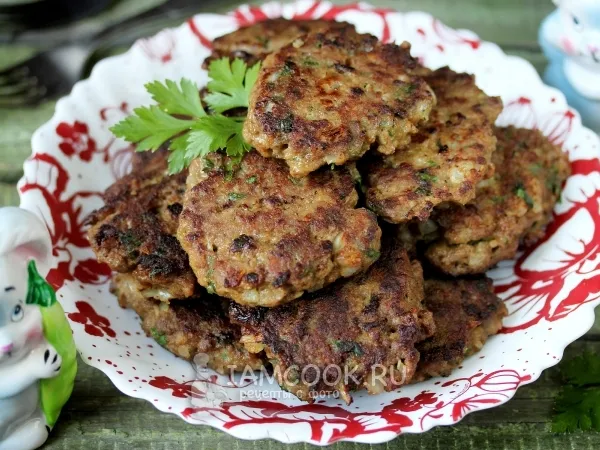 Фото блюда: Сочные печёночные котлеты