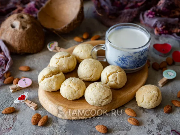 Фото блюда: Кето печенье из миндальной муки