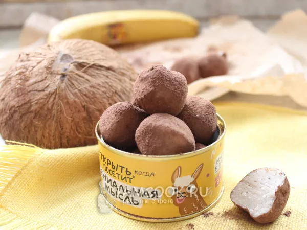 Фото блюда: Кокосовый трюфель