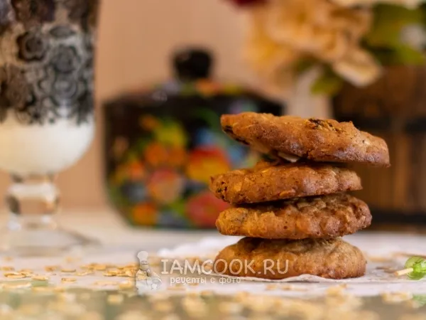 Фото блюда: Овсяно-ржаное печенье