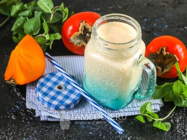 Фото блюда: Смузи из хурмы с кефиром и медом