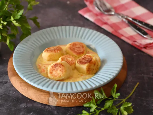 Фото блюда: Фрикадельки из картошки