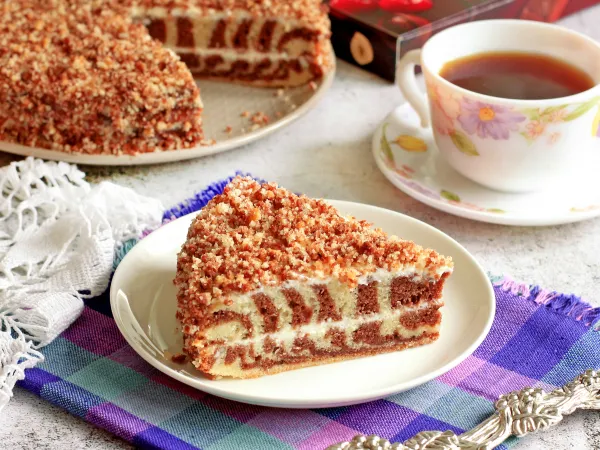 Фото блюда: Сметанник «Зебра»