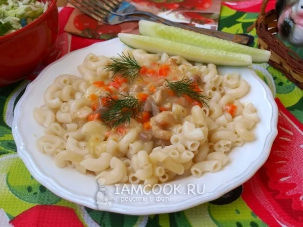 Фото блюда: Подлива из курицы к макаронам