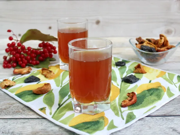 Фото блюда: Компот из сухофруктов без сахара