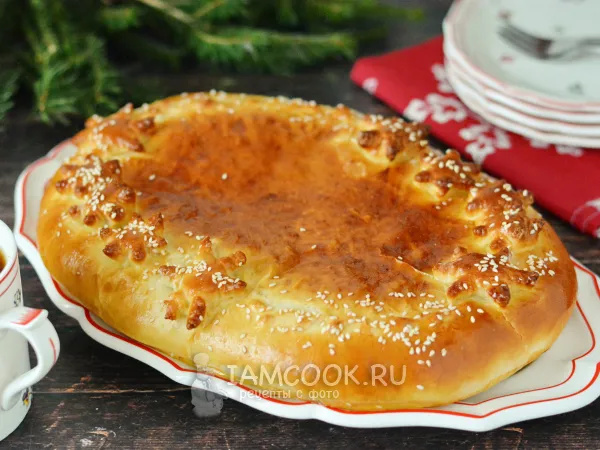 Фото блюда: Пирог с пангасиусом