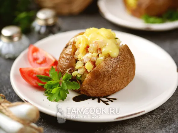 Фото блюда: Крошка-картошка в микроволновке