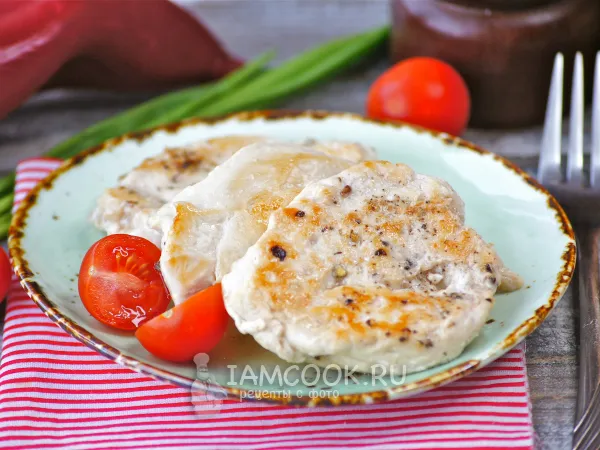 Фото блюда: Эскалоп из курицы