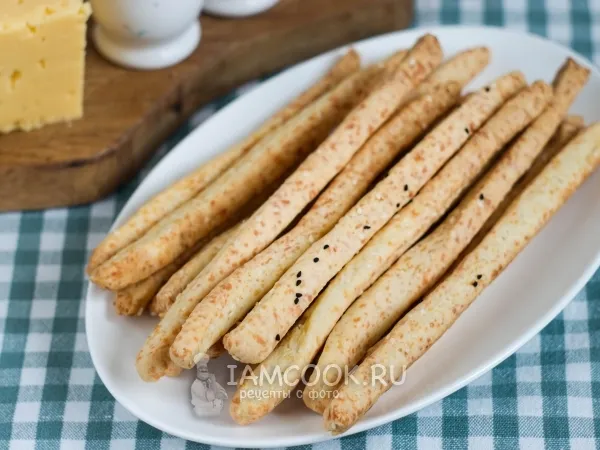 Фото блюда: Сырная соломка