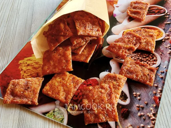 Фото блюда: Чипсы из куриного фарша