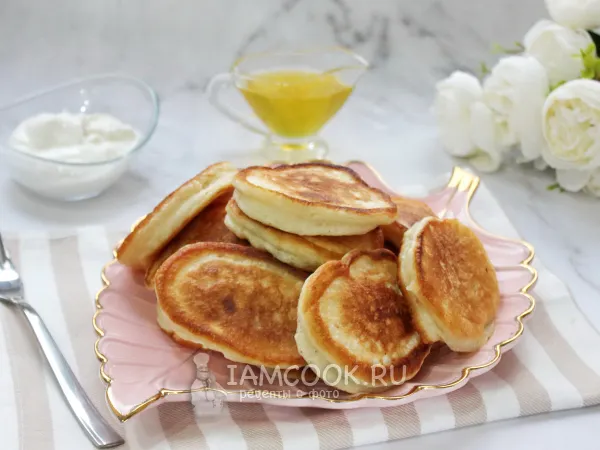 Фото блюда: Оладьи как пончики (на кефире)
