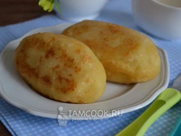 Фото блюда: Постные картофельные зразы с капустой