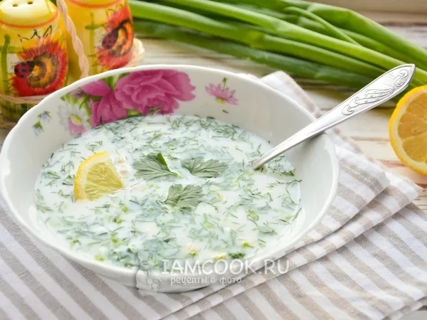 Фото блюда: Окрошка по Дюкану