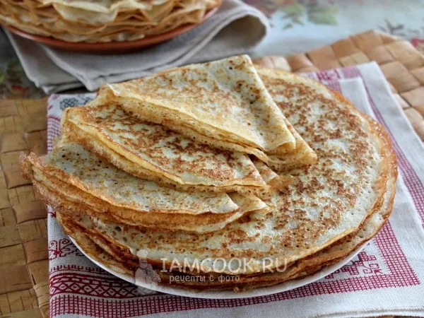 Фото блюда: Блины на кулеше