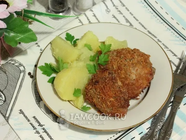 Фото блюда: Куриные бедра в горчично-сырной панировке