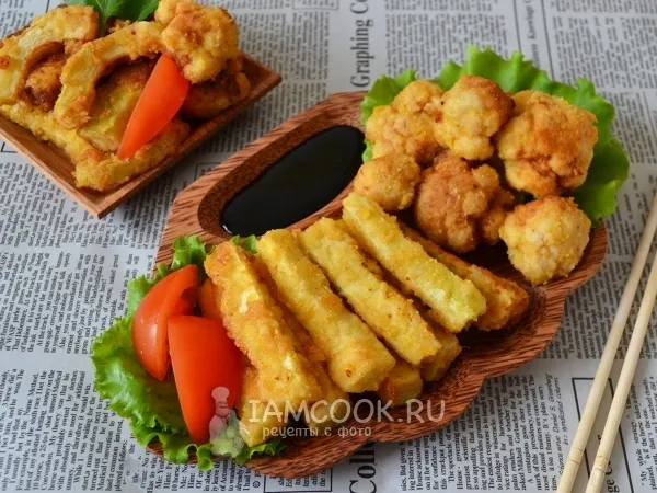 Фото блюда: Темпура из овощей