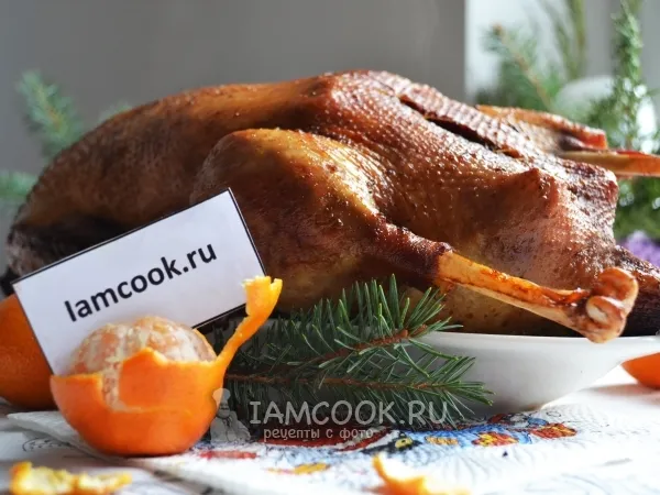 Фото блюда: Рождественский гусь