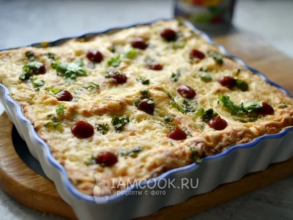 Фото блюда: Итальянская лазанья с комбинированным фаршем