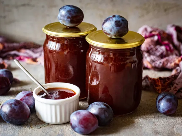 Фото блюда: Джем из сливы без косточек и кожуры