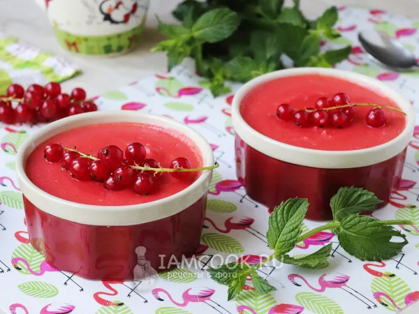 Фото блюда: Курд из красной смородины