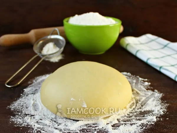 Фото блюда: Тесто для чебуреков на кефире