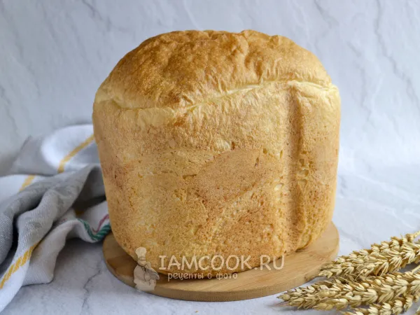 Фото блюда: Чесночный хлеб в хлебопечке