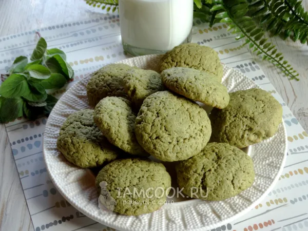 Фото блюда: Печенье с матчей