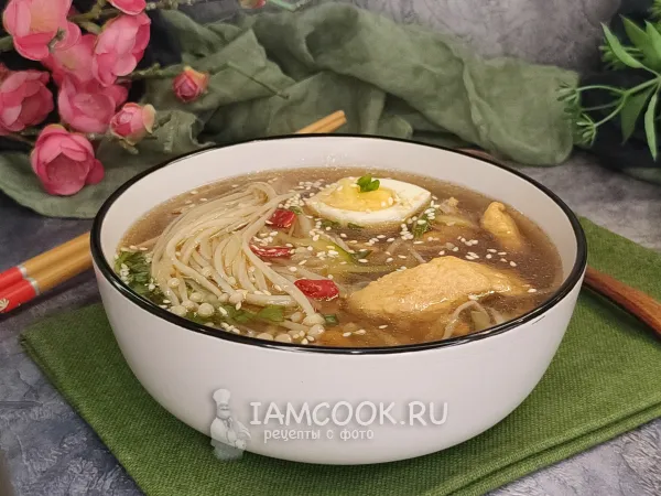 Фото блюда: Суп с эноки